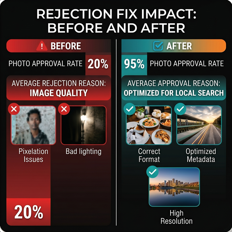 Why Google is Rejecting Your Business Photos (and How to Fix it in 2025)