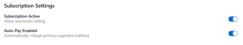 Enabling Auto-Pay (Recommended)