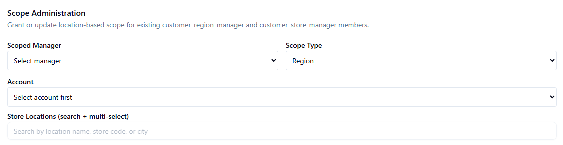 Scope Consistency